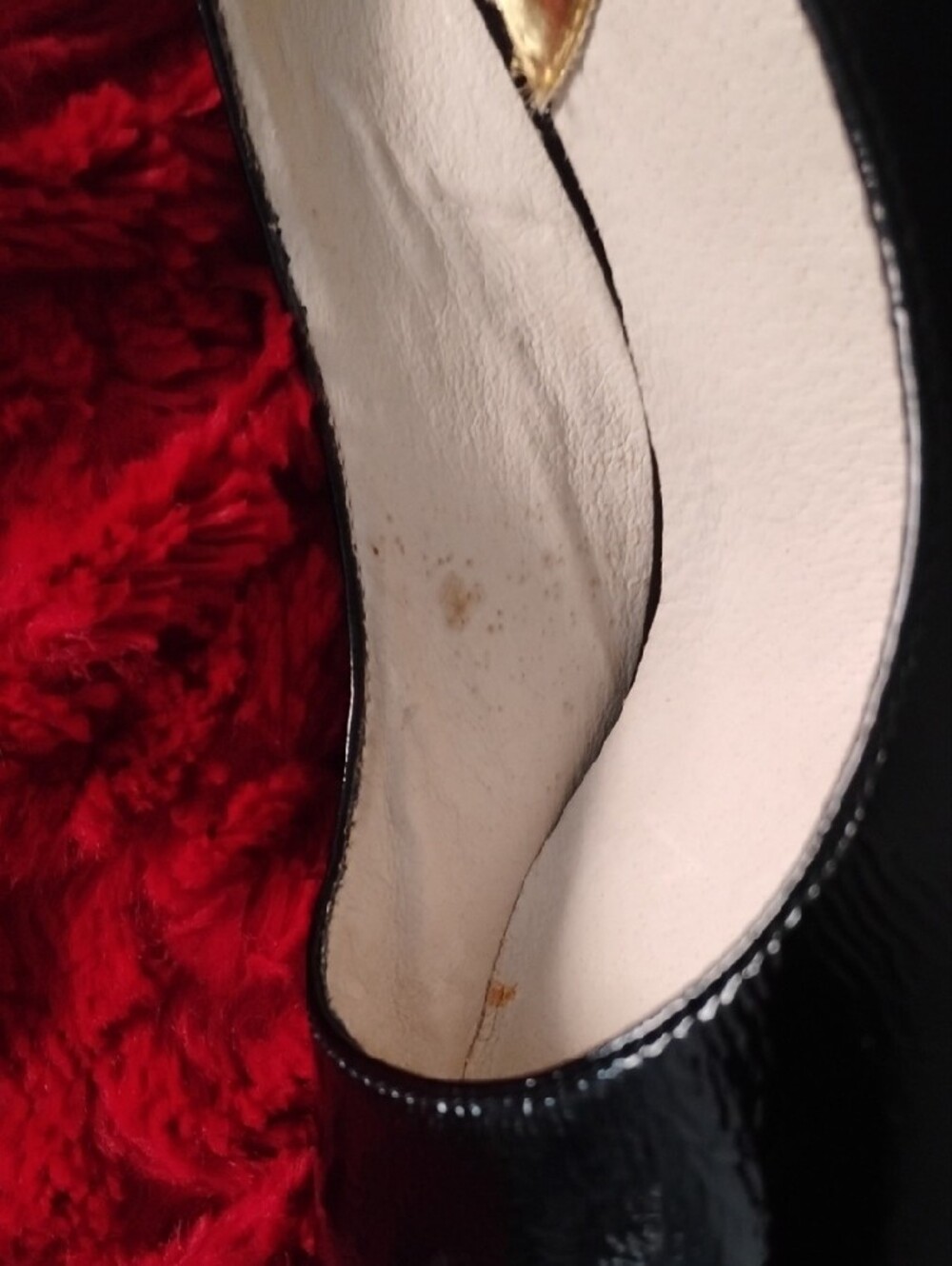 Michael Kors Black Patent Leather Round-Toe Heels - Picture 7 of 8
